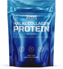 - Halal Bovine Collagen Protein Powder for Hair, Skin, Nails and Joints - Halal Collagen Powder for Women and Men - Highly Rich Protein Collagen Powder Suitable for Everyone